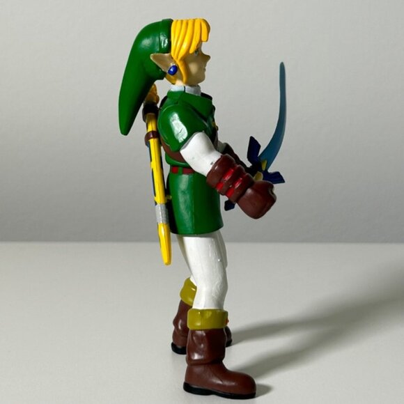 Vintage BD & A The Legend Of Zelda Ocarina Of Time Link Action Figure - Picture 6 of 9